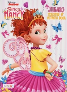 Libro da colorare e attività Disney Junior fantasia Nancy bambine bambini jumbo - Foto 1 di 2