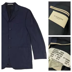 Burberry London Suit Jacket Worn by Geraldo Rivera 40R Mens Navy Fox News Men Sz - Picture 1 of 11
