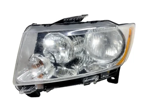 2012-2013 JEEP GRAND CHEROKEE FRONT LEFT DRIVER SIDE HALOGEN HEADLIGHT OEM - Picture 1 of 7