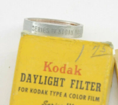Kodak - Series IV Wratten No85 for Type A Daylight Filter with Case - Used - W95 - Image 1 of 3