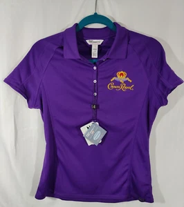 NEU DAMEN PRO CELEBRITY CROWN ROYAL LILA POLOSHIRT GRÖSSE SMALL JAMIE McMURRAY - Bild 1 von 7