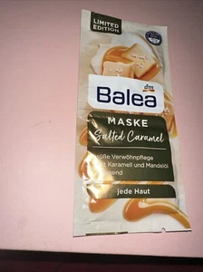 Balea Maske Salted Caramel NEU Limited Edition 2 X 8 ml - Bild 1 von 2