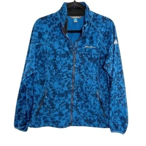 Chaqueta ligera de primavera u otoño Eddie Bauer azul con cremallera frontal para mujer talla grande - Imagen 1 de 7