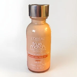 LOREAL True Match Super Blendable Makeup BS SPF17 N2 Neutral Classic Ivory New - Picture 1 of 3