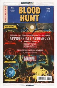 BLOOD HUNT #3 Red Band Carlos Magno 1:25 Bloody Homage Variant Polybag Sealed - Picture 1 of 2
