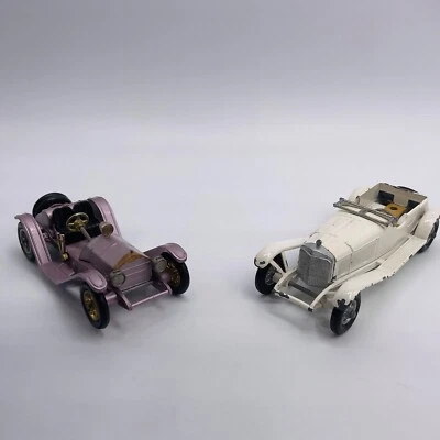 VTG Car Lot  Lesney Matchbox Models of Yesteryear Mercedes Benz Mercer Raceabout - Image 1 of 4