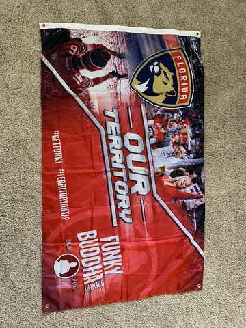 Florida Panthers Funky Buddha Our Territory Flag 58”x35” Cover