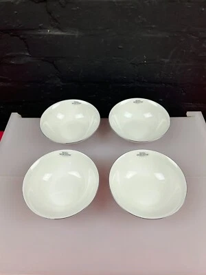 4 x Royal Worcester Serendipity Platinum Cereal Bowls 16 cm 3 Sets Available New - Image 1 of 4