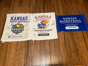 Autographed KU Jayhawks Women’s Basketball Team Towel 06 07 08 Kansas University - Picture 1 of 16