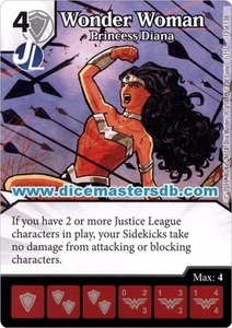 Wonder Woman Princess Diana #72 - Justice League - DC Dice Masters - Picture 1 of 1
