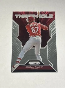 Jordan Walker 2023 Panini Prizm Three-Hole Insert Rookie RC #TH14 CARDINALS - Picture 1 of 2