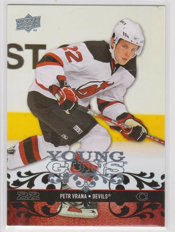 PETR VRANA 2008-09 UPPER DECK YOUNG GUNS ROOKIE DEVILS - Image 1 of 1