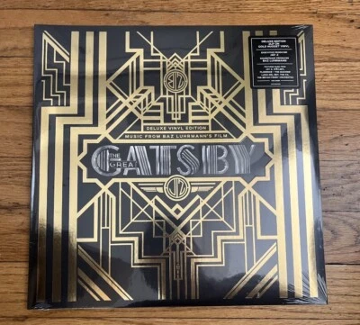 The Great Gatsby Deluxe Edition Soundtrack On Gold Nugget 2LP BRAND NEW SEALED - Image 1 of 3