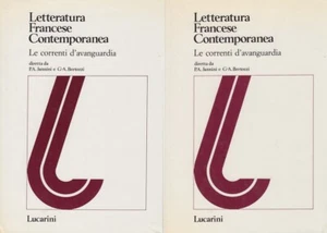 Jannini Bertozzi Letteratura Francese Contemporanea Le correnti d'avanguardia - Picture 1 of 3
