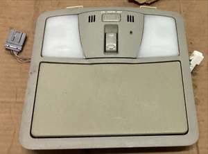 08-13 INFINITI G37 INTERRUPTOR TECHO CORREDIZO SUPERIOR LUZ DOMO LÁMPARA CONSOLA SUPERIOR BRONCEADO - Imagen 1 de 2