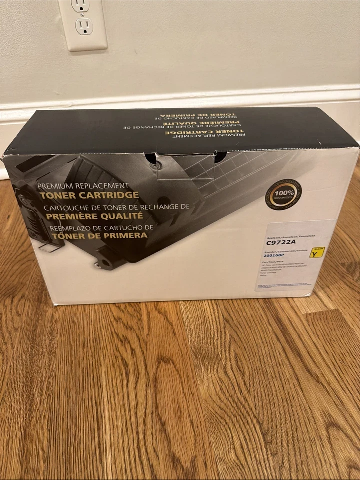 New & Sealed - Yellow C9722A Toner Cartridge For HP Laserjet Printers - Image 1 of 2