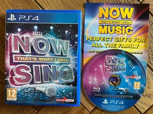 Now That's What I Call Sing - Sony PS4 Playstation 4 Spiel PAL CIB Komplett - Bild 1 von 3