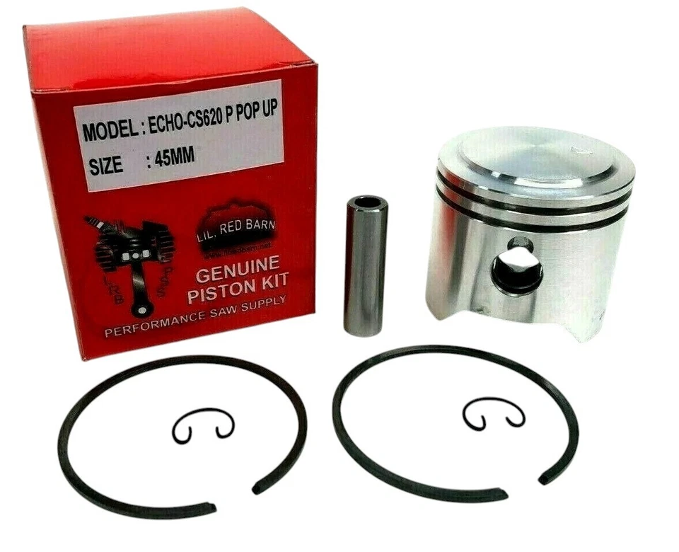 PERFORMANCE SAW SUPPLY POP UP PISTON KIT FITS ECHO CS-620P, CS590, CS600P 45MM KIT EXTRA POWER