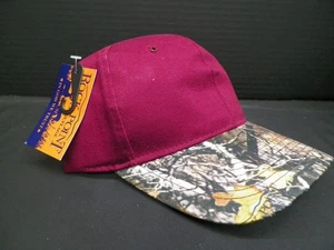 Rock Point Camo Burgundy Maroon Adjustable Hunters Cap Mütze - Bild 1 von 6