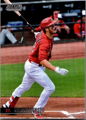 2021 Stadium Club Dylan Carlson Rookie St. Louis Cardinals #6 - Image 1 of 2