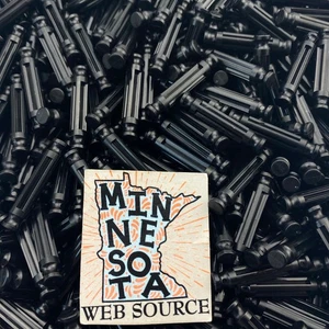 100 NUEVAS varillas negras Knex 1-5/16" - piezas de repuesto estándar K'nex - Imagen 1 de 2