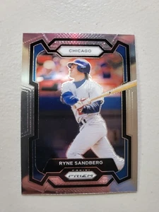 Ryne Sandberg 2024 Panini Prizm #211 Chicago Cubs casi nuevo envío gratuito - Imagen 1 de 2