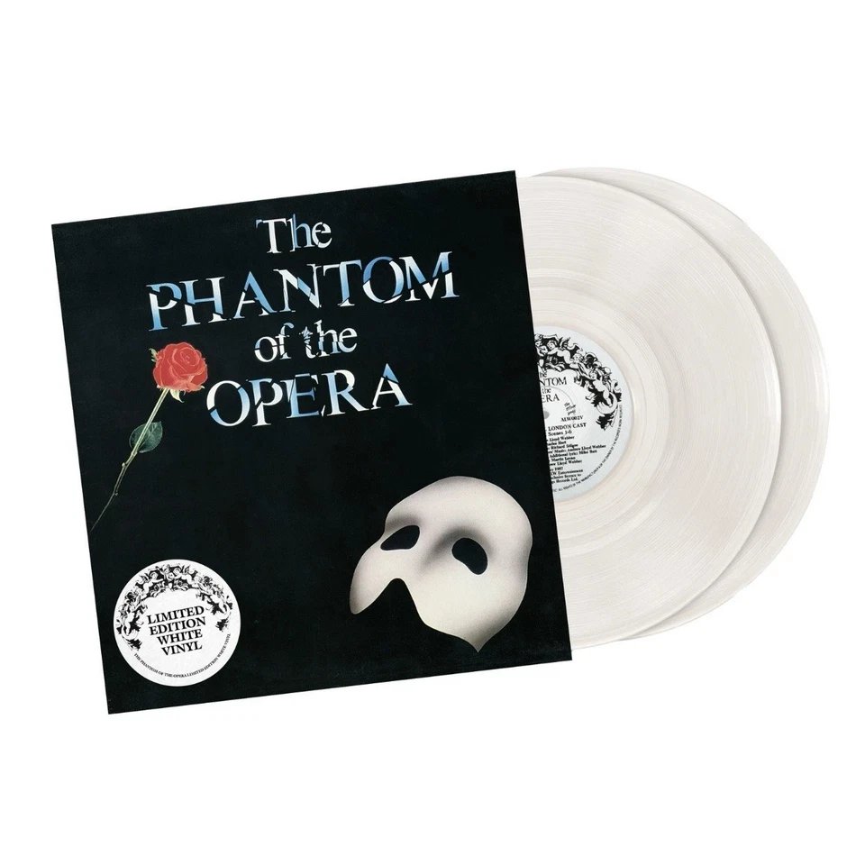 Andrew Lloyd Webber - The Phantom of the Opera - White Vinyl 2LP - presale - Image 1 of 1