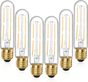 Bombillas led e26 t10 blancas 4000k 4w regulables para lamparas y colgantes - Picture 1 of 12