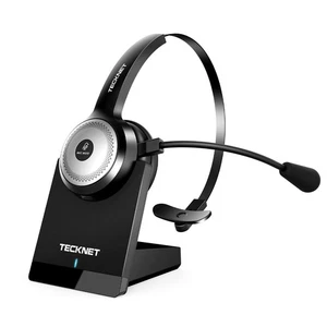 TECKNET Auriculares Bluetooth 5.0 con Micrófono para PC, USB Auriculares Inalámbricos con  - Imagen 1 de 6
