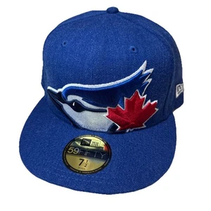 Toronto Blue Jays New Era 59Fifty Official On-Field Fitted Hat Cap Size 7 1/2 - Picture 1 of 8