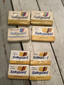 Posten 8 Vintage Safeguard Personal und Reisegröße Seifen drei verschiedene Größen - Bild 1 von 10