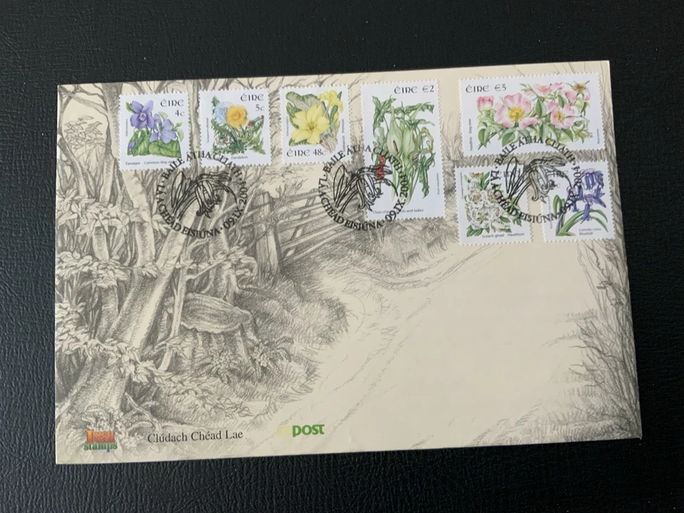 Ирландия 2004 #1563-1569 цветы - FDC - Изображение 1 из 1