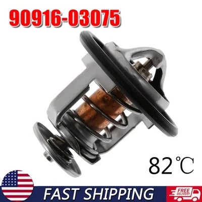 Engine thermostat w/ gasket for Toyota 4Runner Tacoma Camry MR2 Lexus 1992-2005 Foto 1 de 4