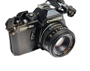 Chinon CM-4S 35mm SLR Camera with 50mm 1:1.9 Lens. N. Mint Condition.  - Photo 1 sur 13