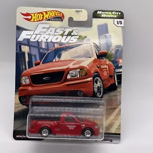 NEW! Hot Wheels Fast & Furious Premium '99 Ford F-150 SVT Lightning - Picture 1 of 12