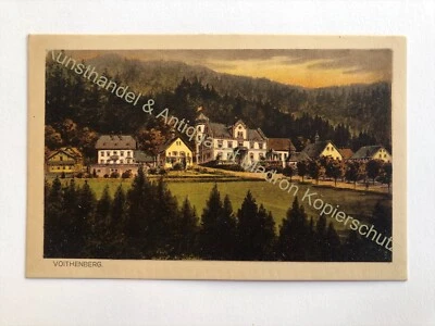 8492 Voithenberg Sign. E. Felle Cham um 1905 ungelaufen - Bild 1 von 2