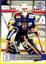 1998-99 Danish Hockey League #160 Kim Fonnesbech