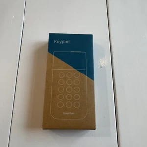 SimpliSafe SSKP3-W Keypad White Wireless Touch-to-Wake Smash Safe - Picture 1 of 3