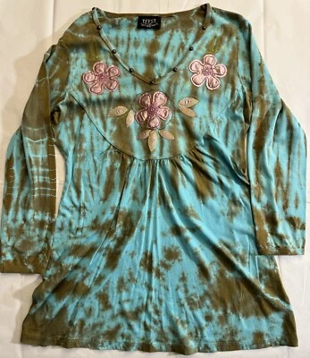 Top Tryst multicolor (turquesa/salvia) talla L  Foto 1 de 4