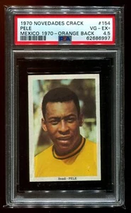 *MUY RARO* 1970 Novedades Crack México 70 NARANJA Pelel Espalda PSA 4.5 ¡NINGUNO SUPERIOR! - Imagen 1 de 2