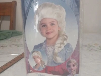 Peluca Disfraz ELSA Disney Frozen II PARA NIÑO  Foto 1 de 4