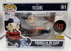 Funko Pop! Rides: Disney Cruella in Car Hot Topic Exclusive #61 Box Damage