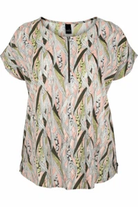 Camiseta ADIA FASHION talla 46 48 (M) mezcla de patrones y colores manga corta - Imagen 1 de 2