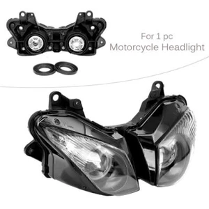 Scheinwerfer Head Lamp Light Assembly schwarz für KAWASAKI NINJA ZX6R 09-12 - Picture 1 of 6