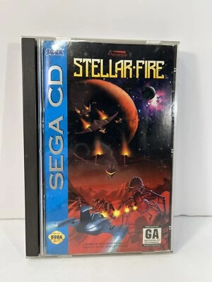 Stellar-Fire CIB Sega CD Complete Game Case Art Manual +Registration Card - Image 1 of 4