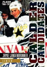 1996-97 Fleer Calder Candidates #6 Jamie Langenbrunner