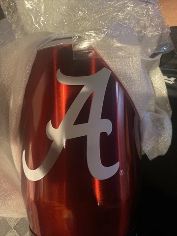 Alabama Crimson Tide NCAA 30oz Red Tumbler Cup Mug Logo Brands New Cover