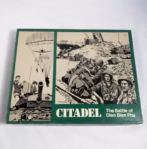 CITADEL DIEN BIEN PHU War Board Game 100% COMPLETE w/ Tray And Die GDW 1977 OOP - Picture 1 of 4