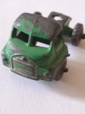 Moko lesney Matchbox #27A Bedford chargeuse basse, 1956 - Photo 1/4