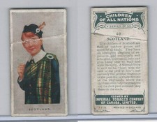 C6 Imperial Tobacco, Children Of All Nations, 1924, #40 Scotland